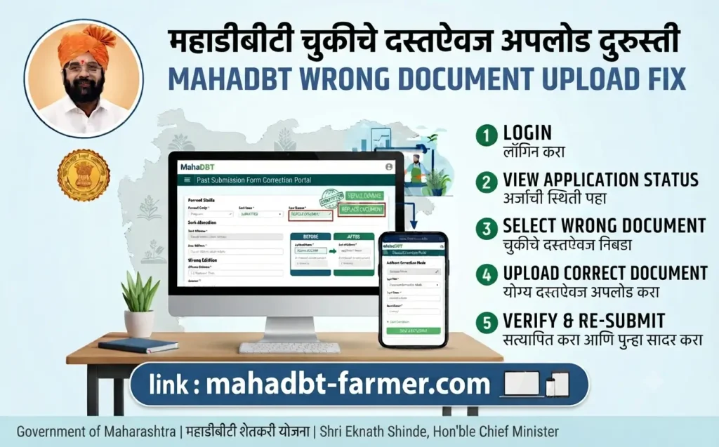 mahadbt-document-re-upload-kaise-karein