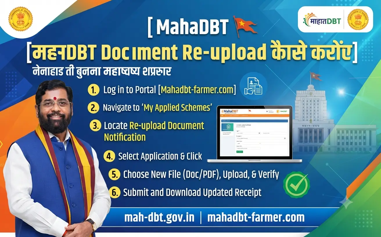 mahadbt-document-re-upload-kaise-karein