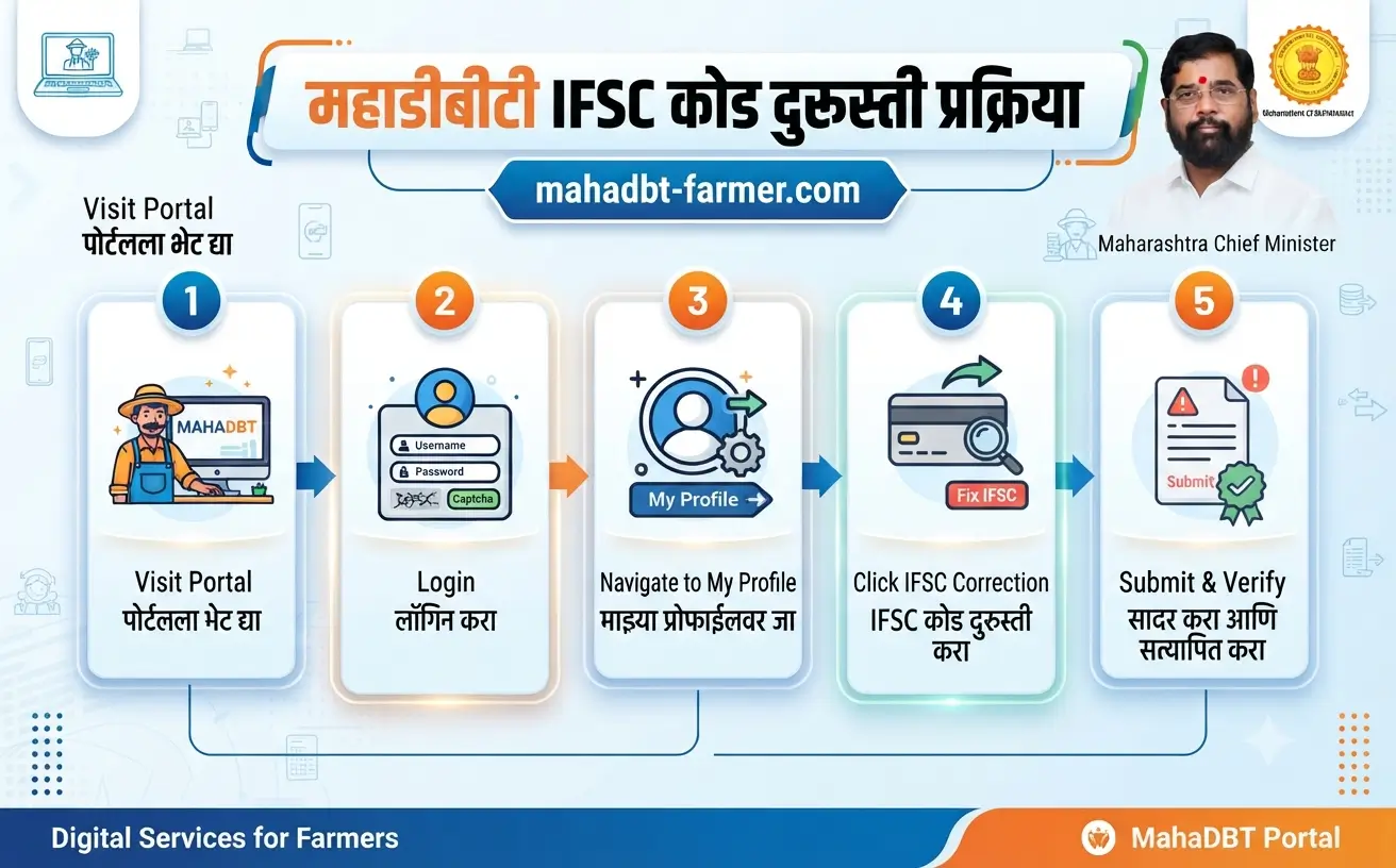 mahadbt-ifsc-code-correction