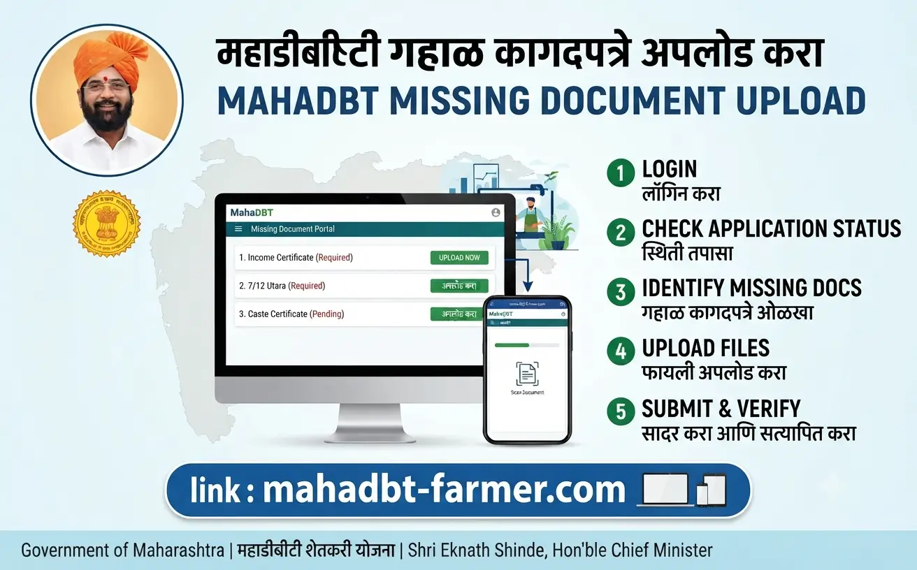 mahadbt-missing-document-upload-process