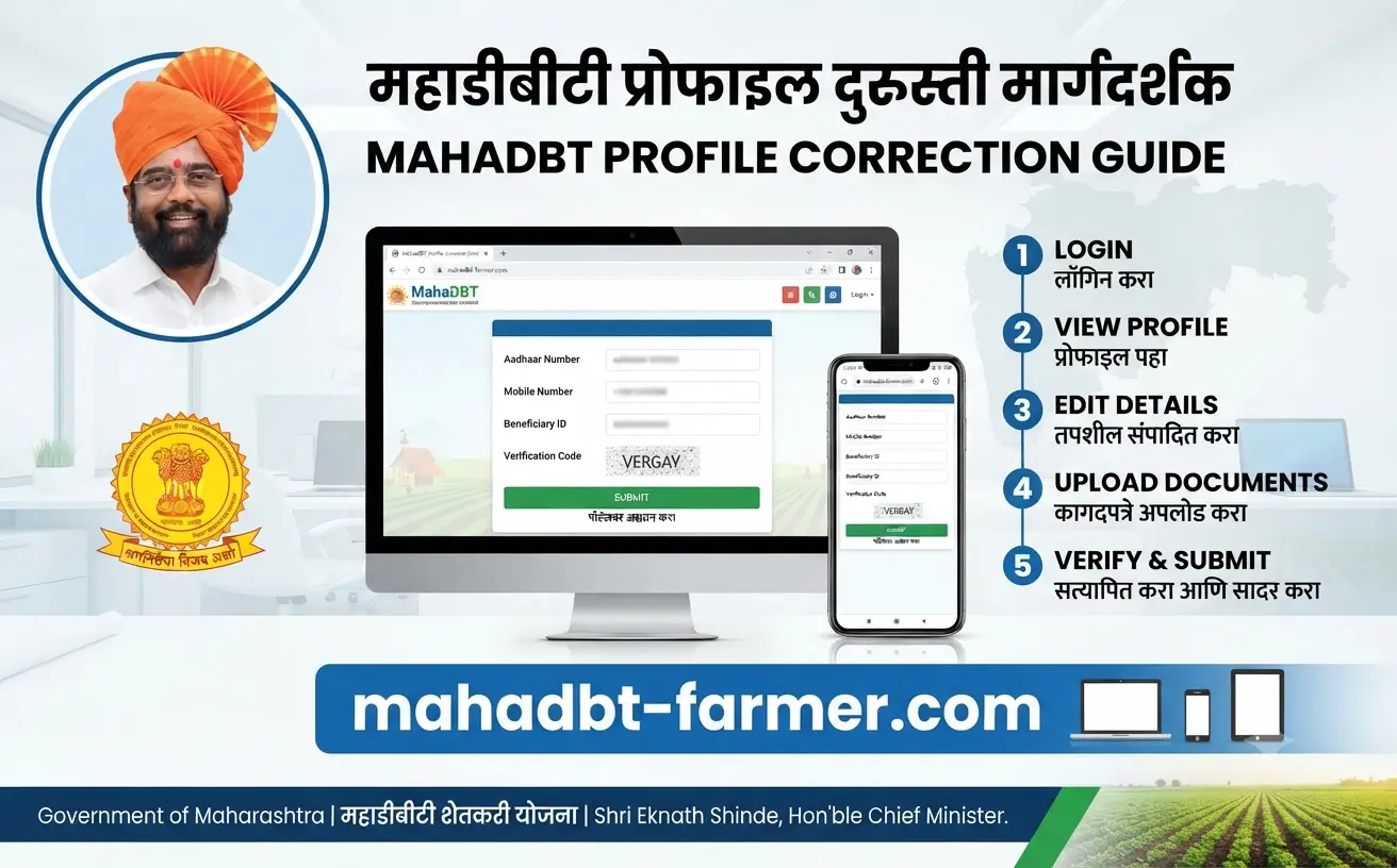 mahadbt-profile-correction-guide-steps