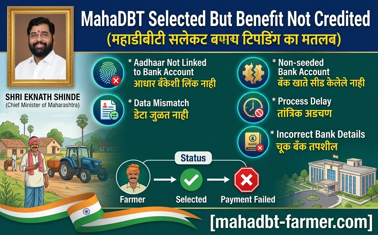 mahadbt-selected-but-benefit-not-credited-solution